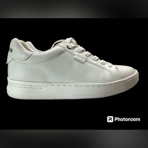 Coach womens lowline sneakers size 8, leather